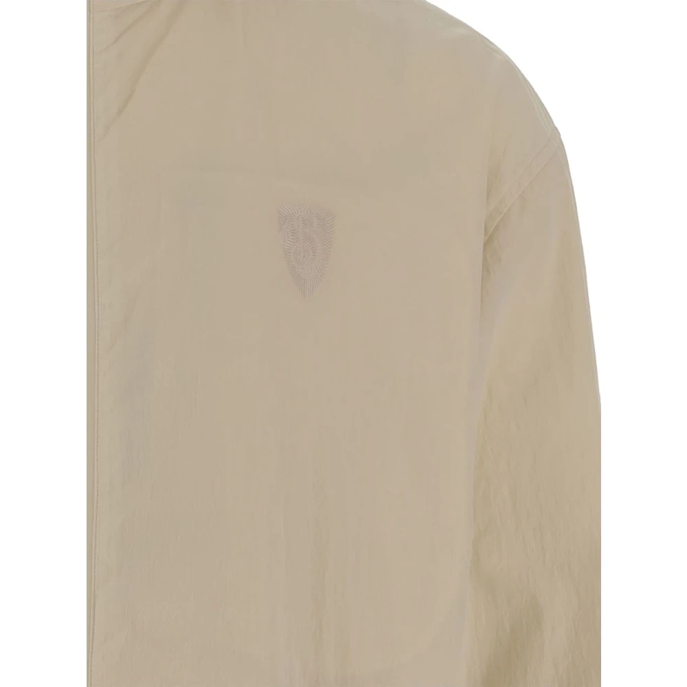 Burberry Beige Hoodie met Ritssluiting Beige Heren