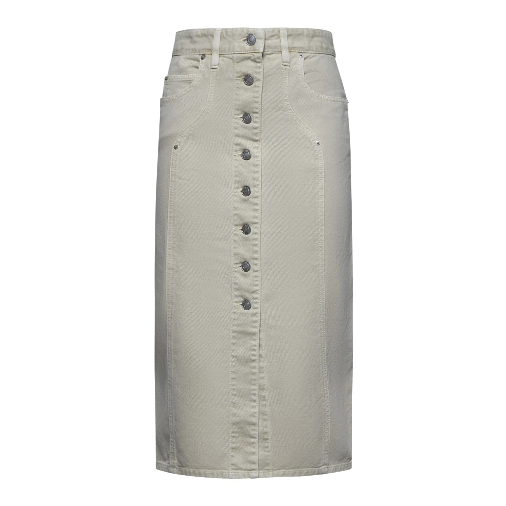 Isabel Marant Étoile Beige Rokken voor Vrouwen Beige Dames