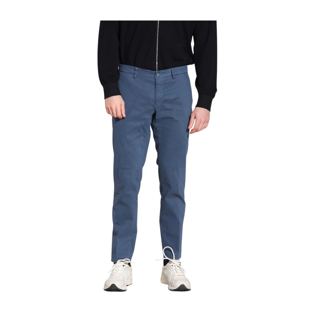 Mason's Uomo Blu Pantaloni, S, New,