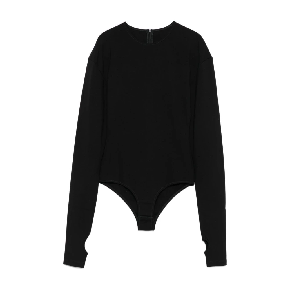 Mm6 Maison Margiela Damen Schwarz Oberteile, K, Mgröße: