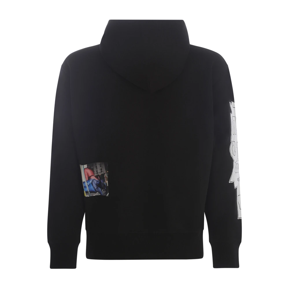 Diesel Comfortabele Sweatshirt voor dagelijks gebruik Black Heren