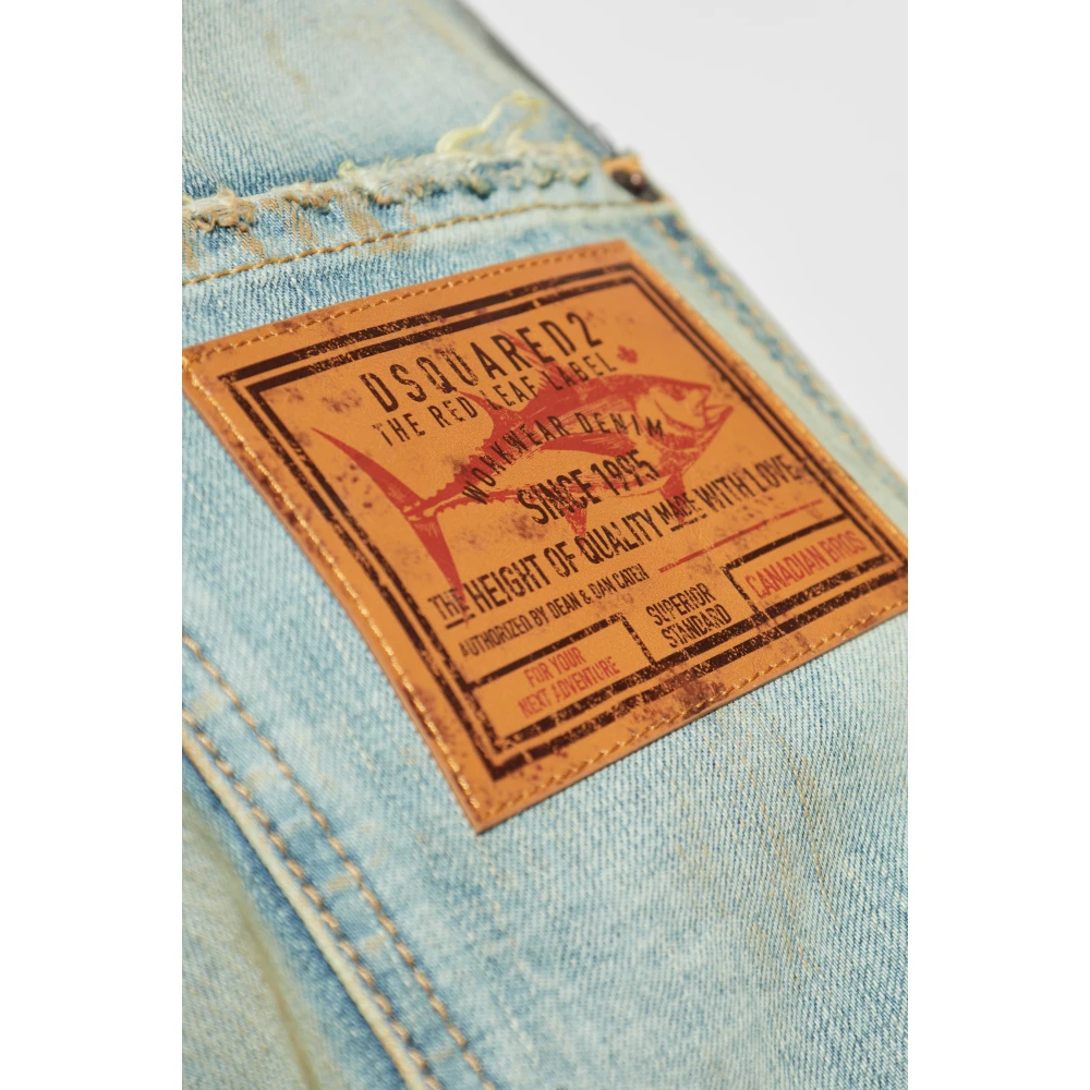 Dsquared2 Jeans Loose Blue Heren