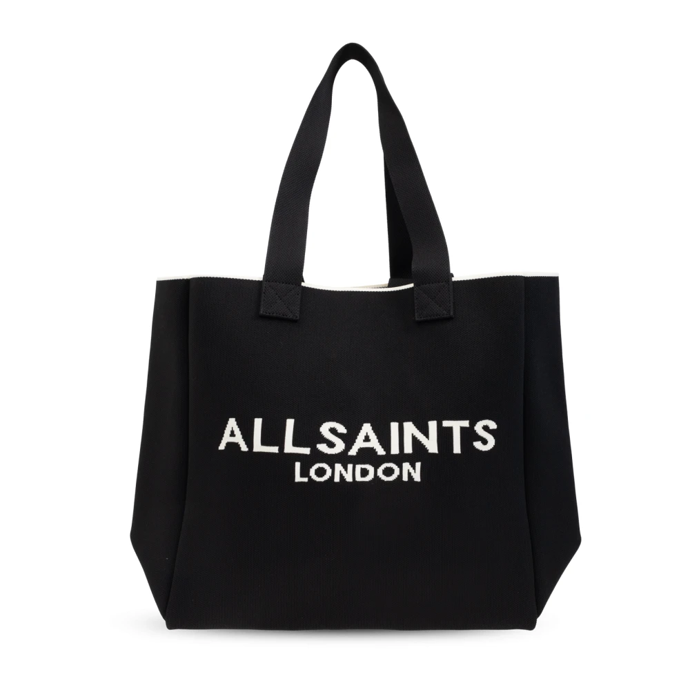 AllSaints Izzy Shopper Bag Black Dames