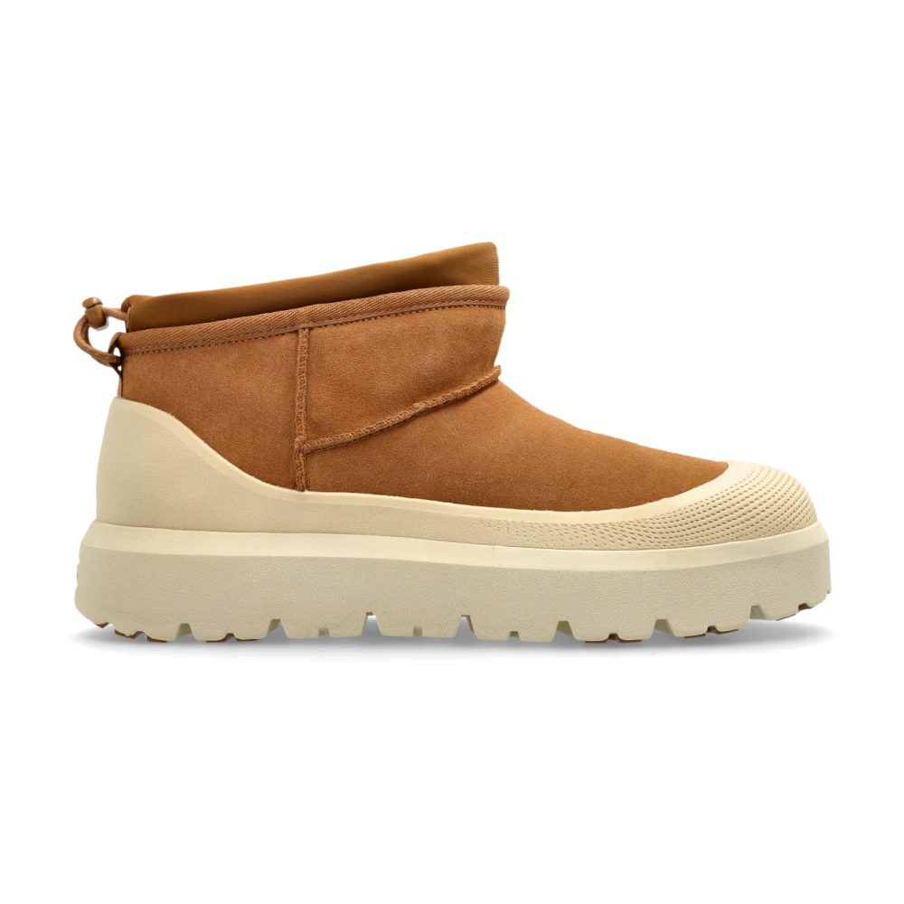 Ugg Brown Winter Boots, Male, 7 Uk, Ultra Mini Weather Hybrid