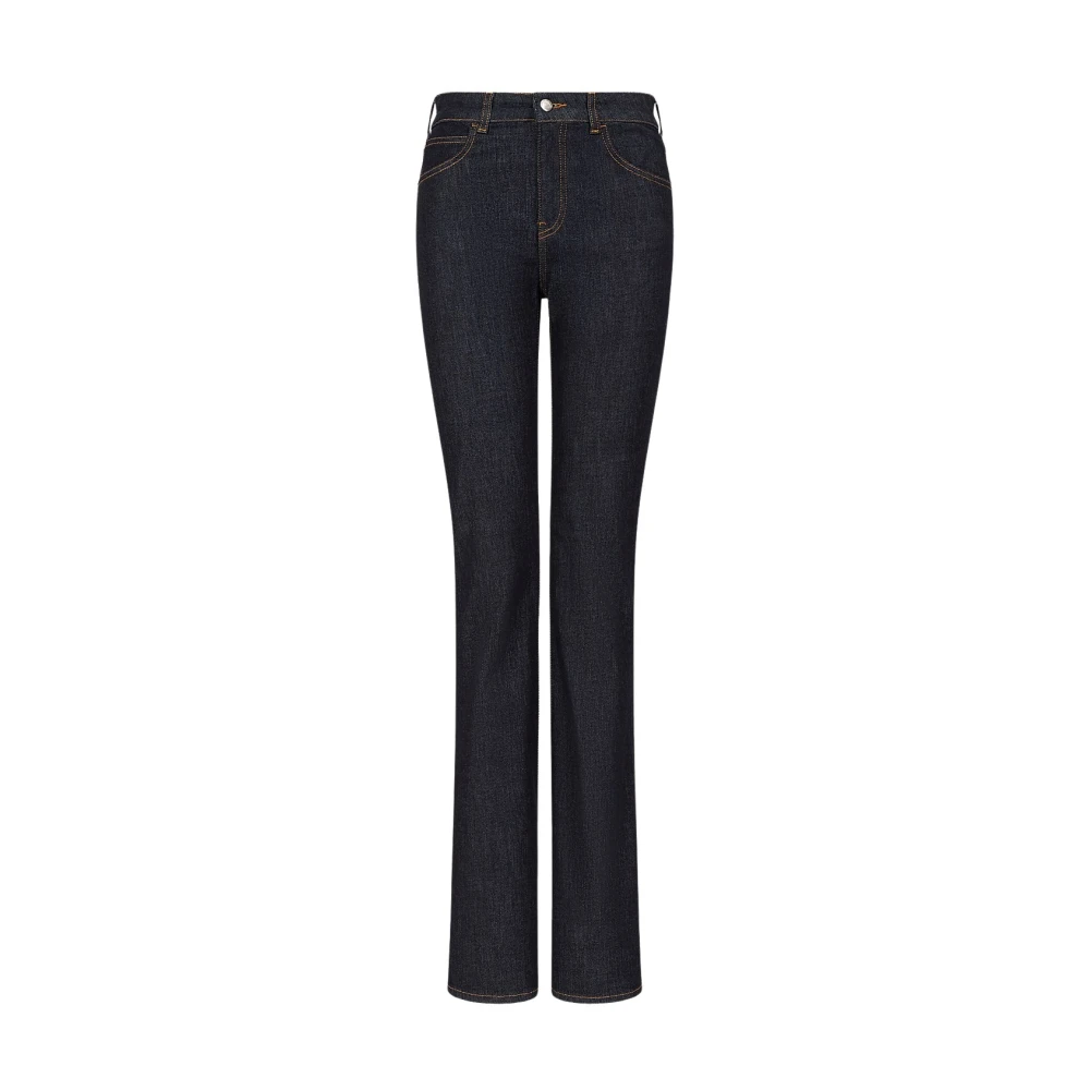 Emporio Armani Femme Bleu Jeans, Taille: W28 Flared Jeans