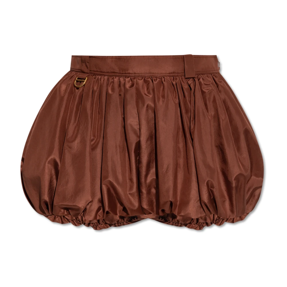 Chloé Zijden shorts Brown Dames