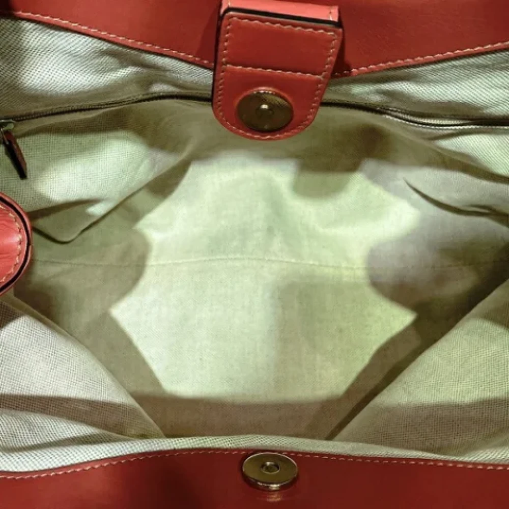 Gucci Vintage Pre-owned Canvas gucci-bags Beige Dames