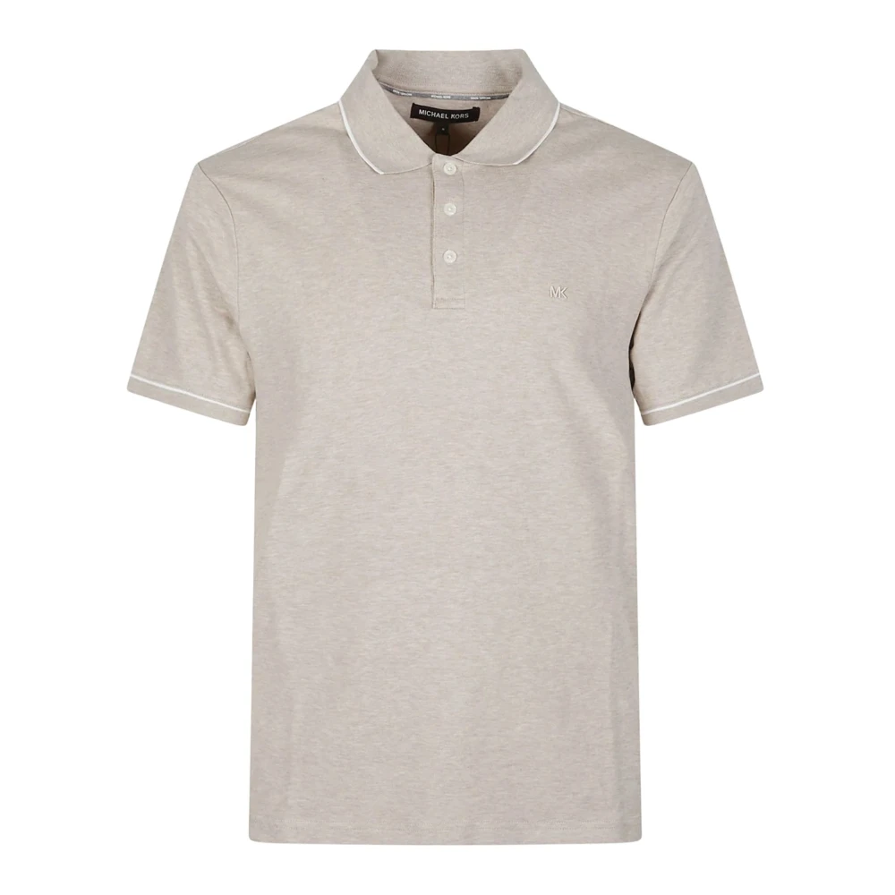 Michael Kors Men's Beige Polo Shirts, Xs, Polo