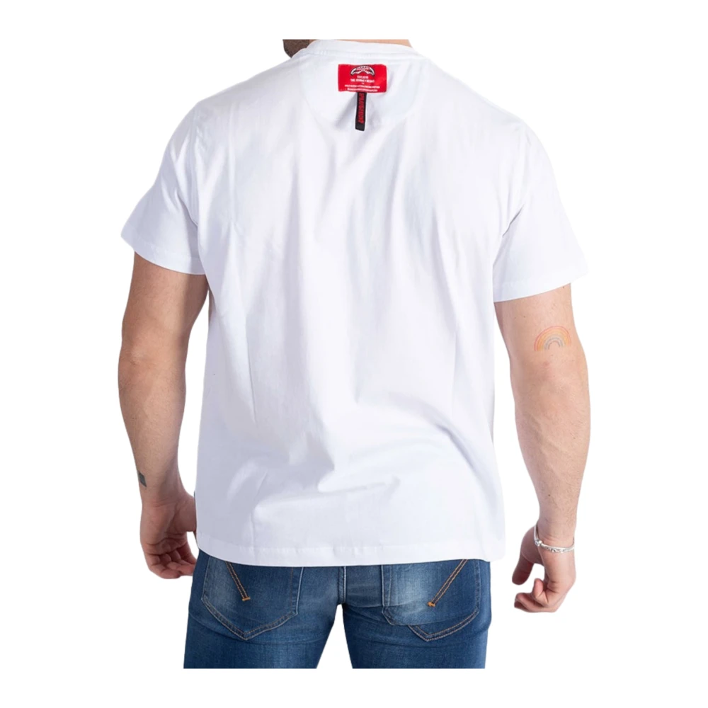 Sprayground Witte T-shirts en Polos White Heren