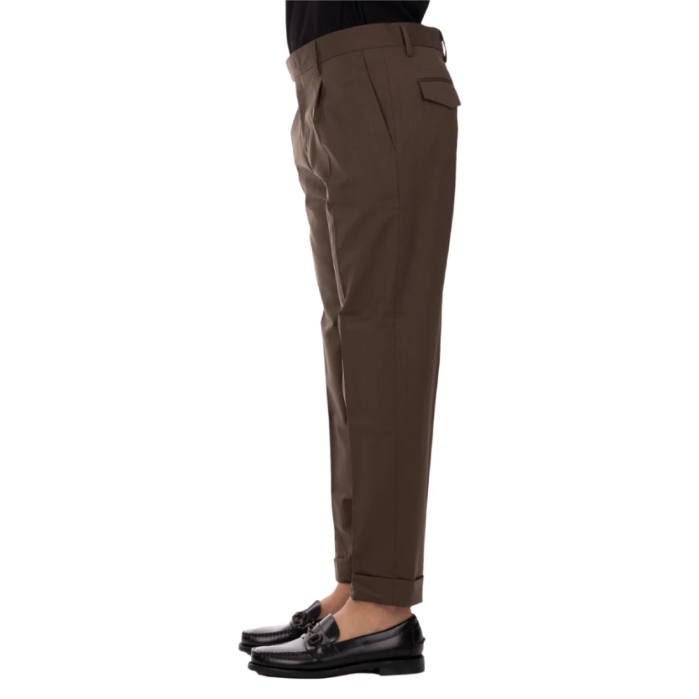 Low Brand Oyster Technowool Broek Brown Heren