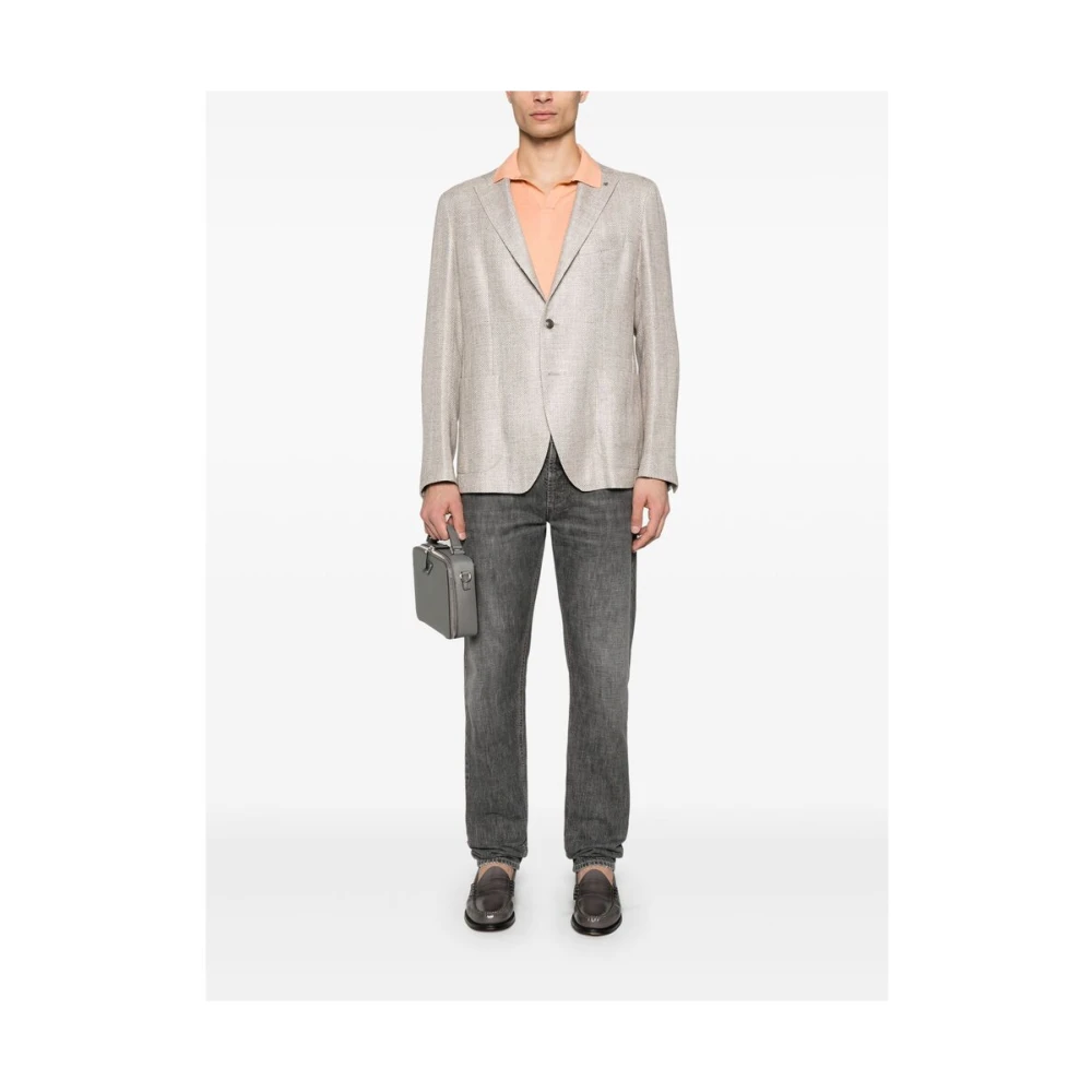 Tagliatore Jas Beige Heren