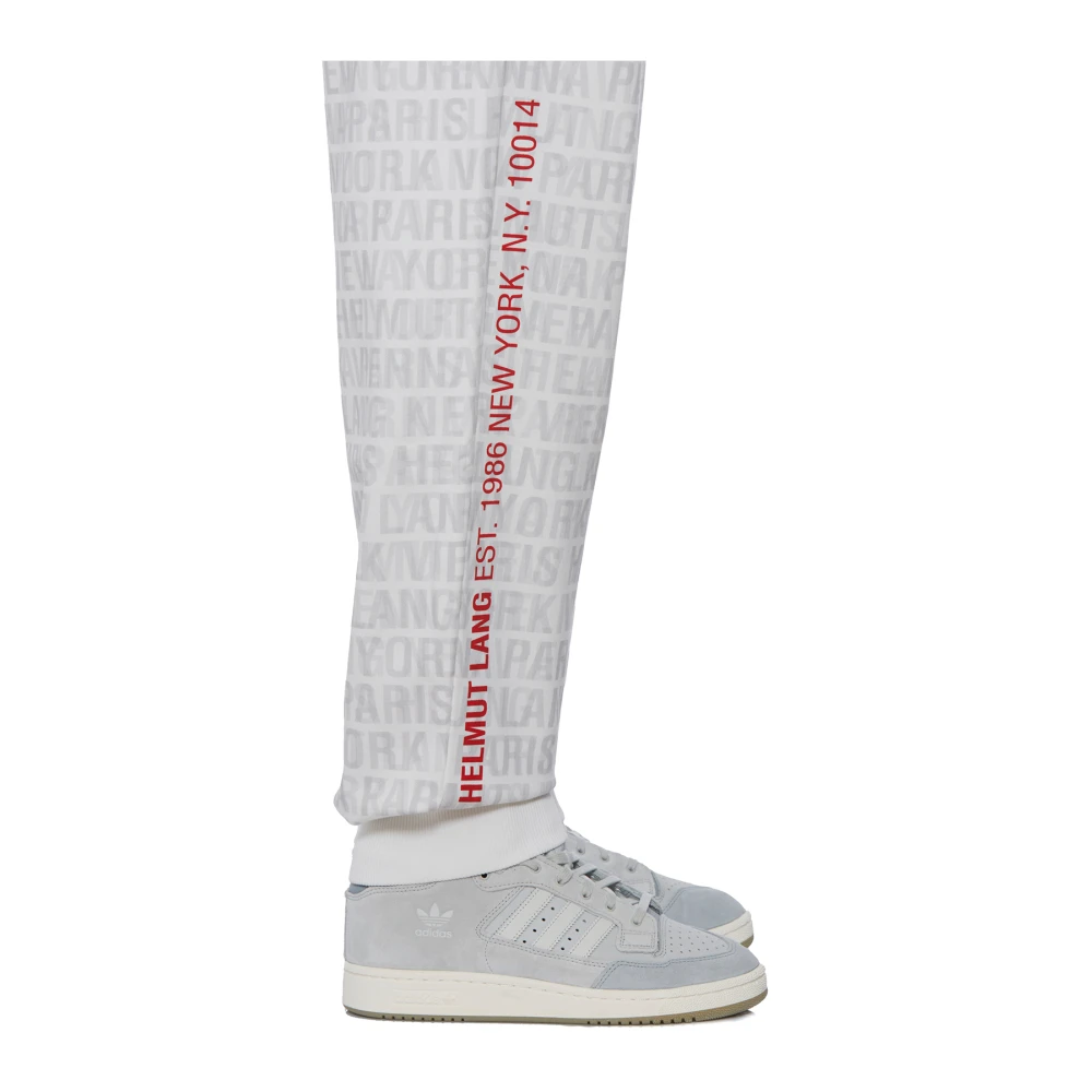 Helmut Lang Straight Trousers White Heren