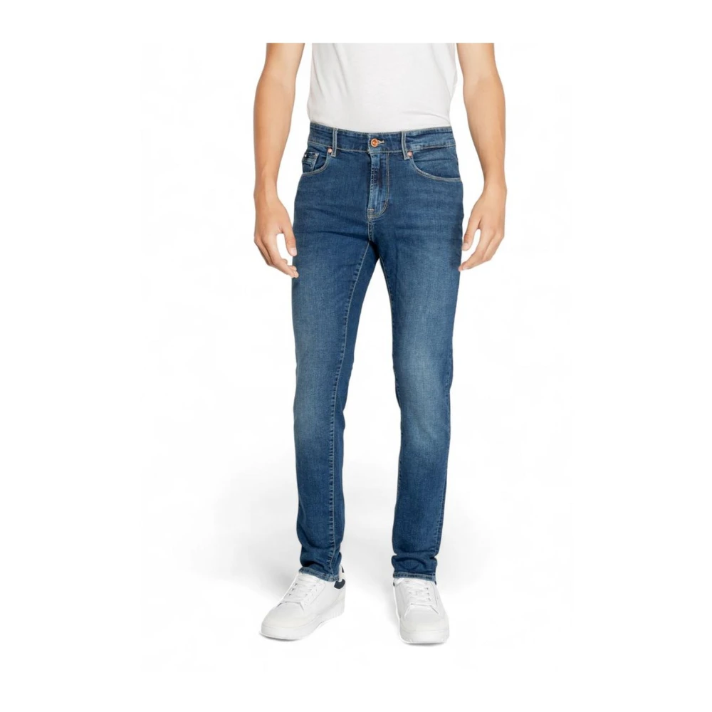 GAS Stretch Denim Jeans Collectie voor Mannen Blue Heren