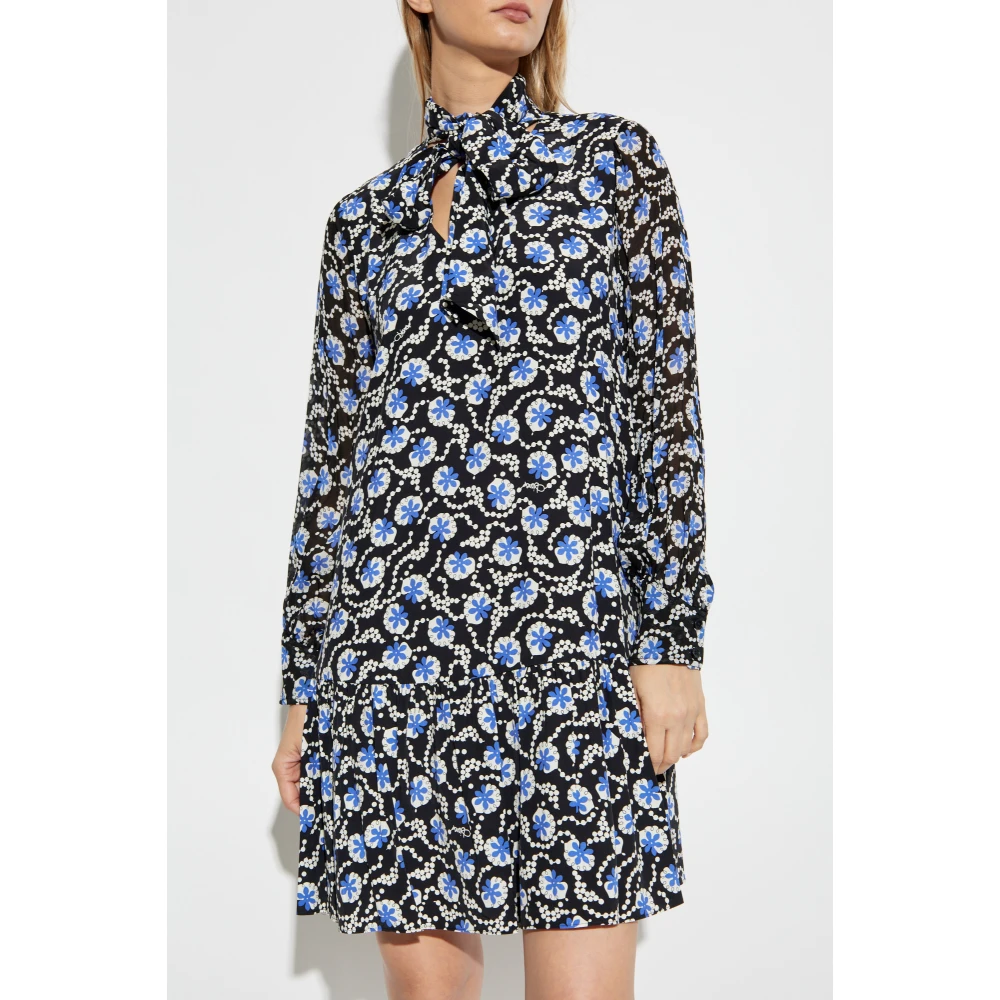 Diane Von Furstenberg Jurk Ami Blue Dames