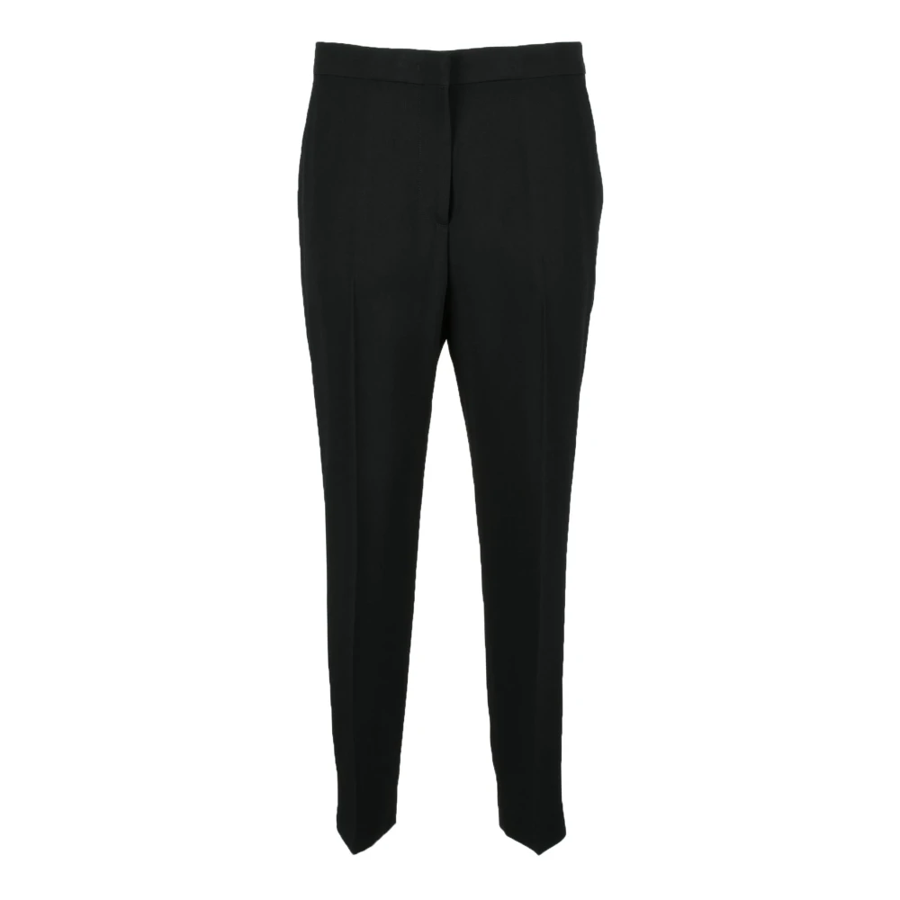 Aspesi Elegante Viscose Acetaat Broek Black Dames