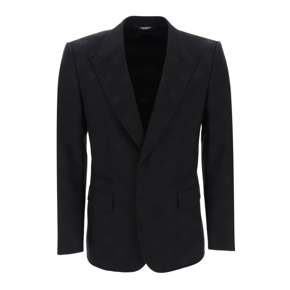 Dolce & Gabbana Uomo Nero Giacche, L, New,