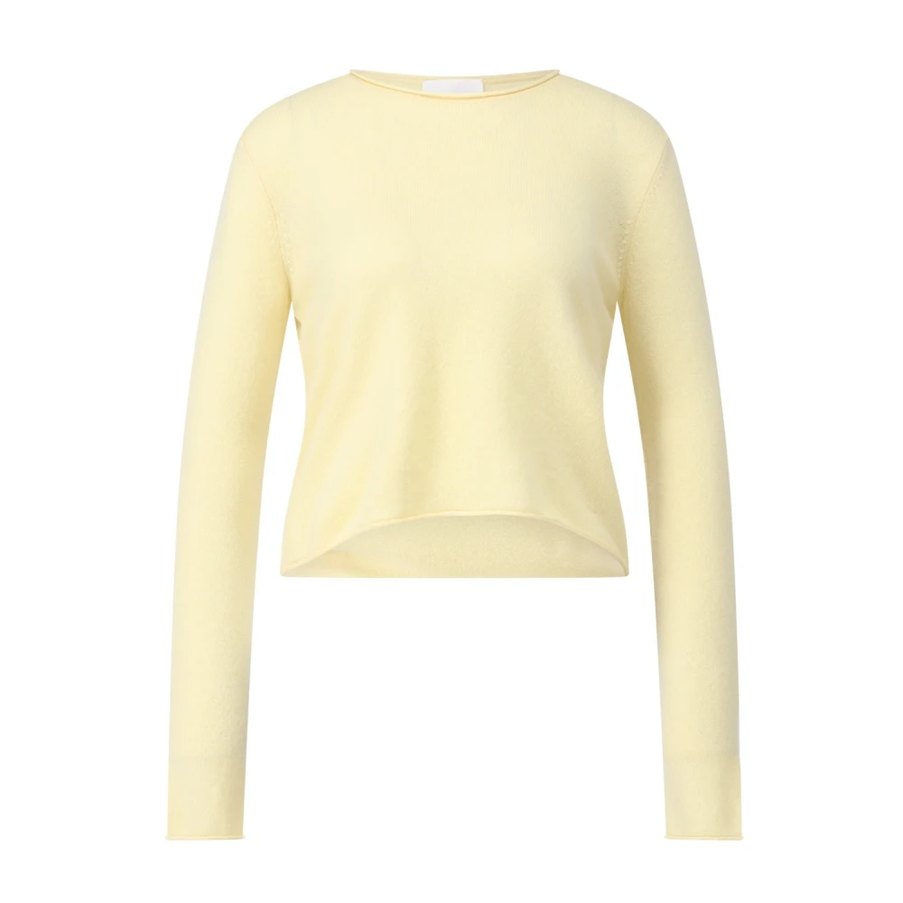 Lisa Yang Kasjmier Pullover Ida Yellow Dames