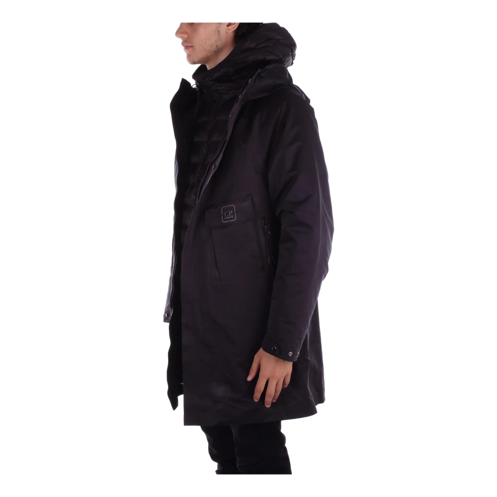 C.P. Company Metropolis Series A.a.c. Hooded Parka Black Heren