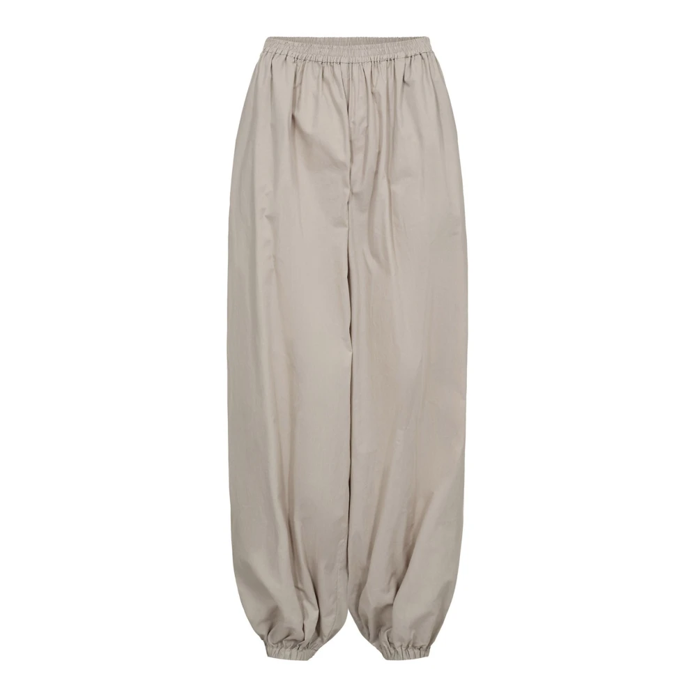 Co'couture Women's Gray Wide Trousers - Wide Trousers - Xl - Trousers