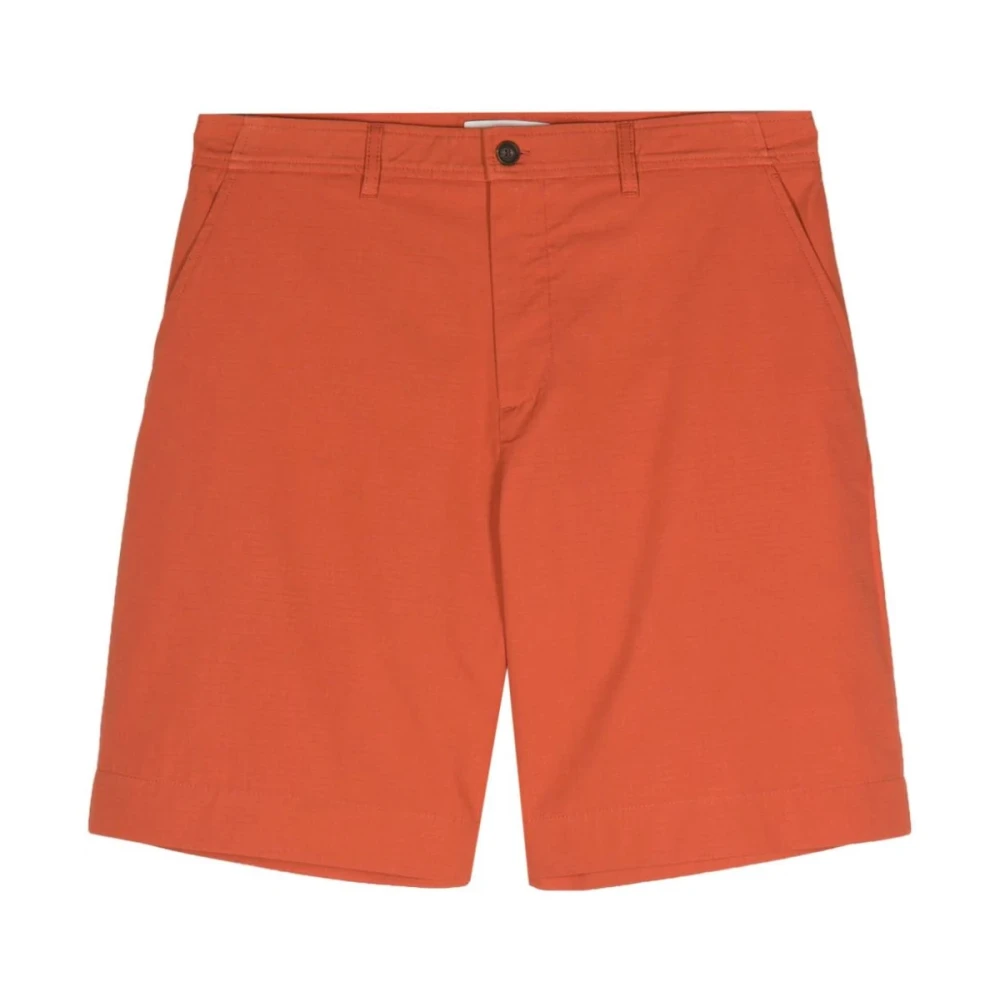 Maison Kitsuné Stijlvolle shorts voor mannen in de zomer Orange Heren