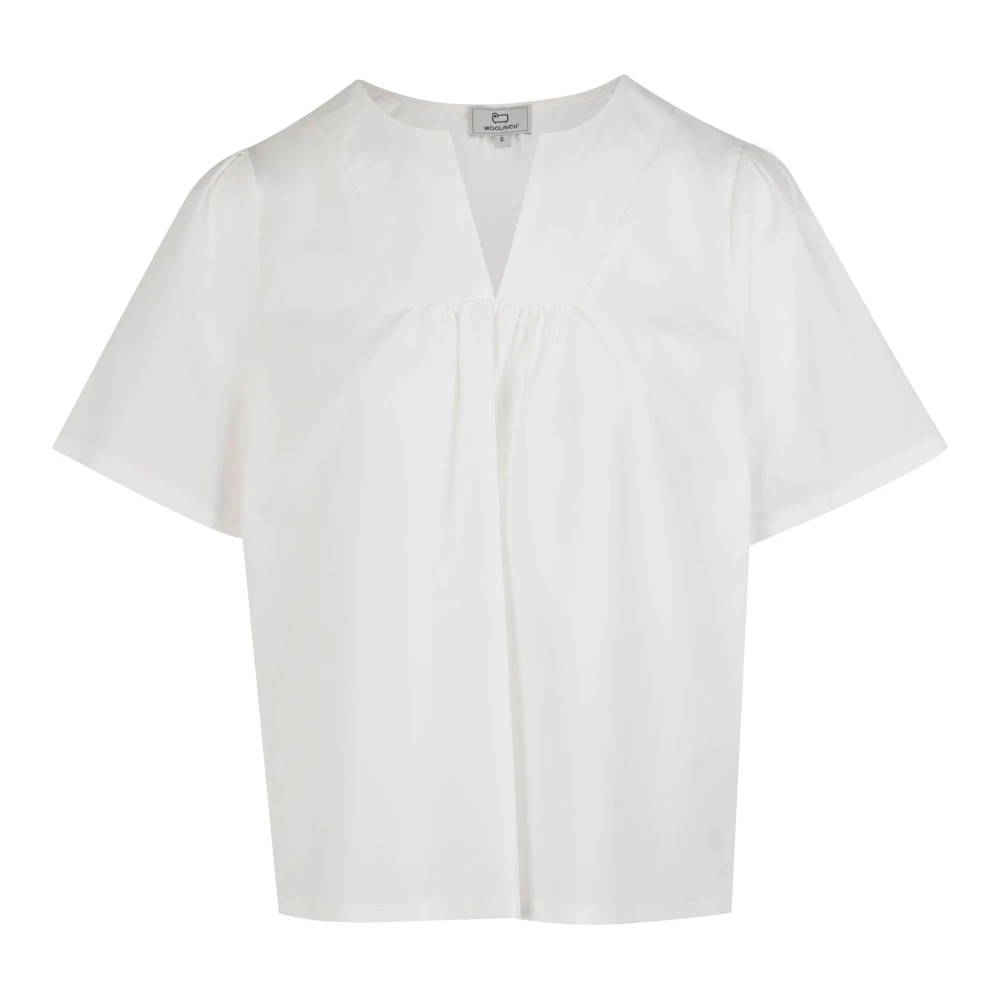 Woolrich blouses Cfwwsi0174Frut3027 White Dames
