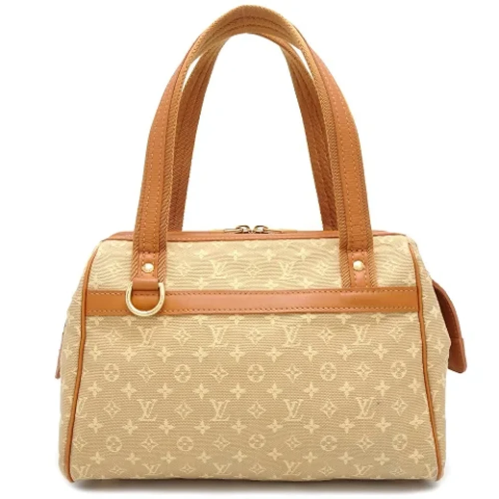 Louis Vuitton Vintage Pre-owned Canvas handbags Beige Dames