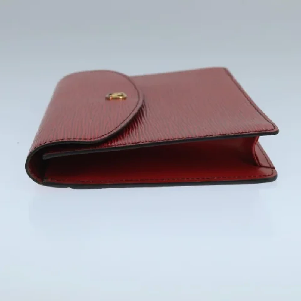 Louis Vuitton Vintage Pre-owned Leather clutches Red Dames