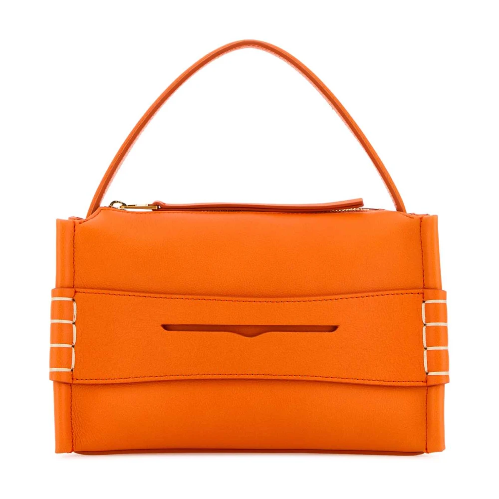 Jw Anderson Women's Orange Small Loafer Bag - Handbags - One Size - Bags