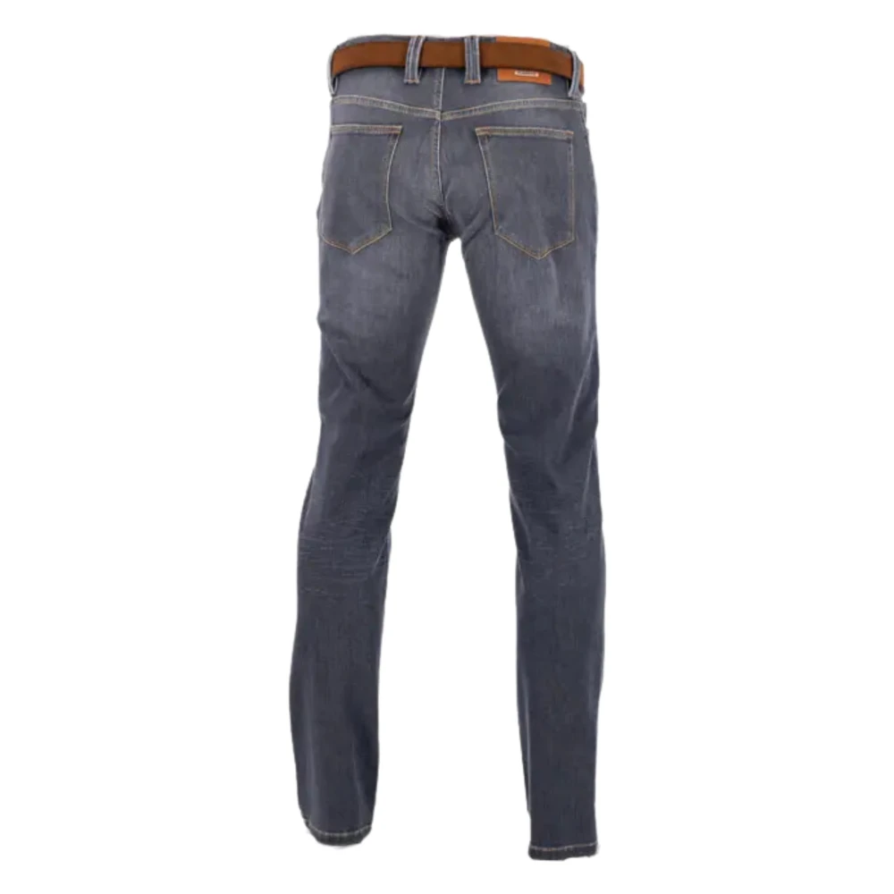 Alberto Grijze Jeans Gray Heren