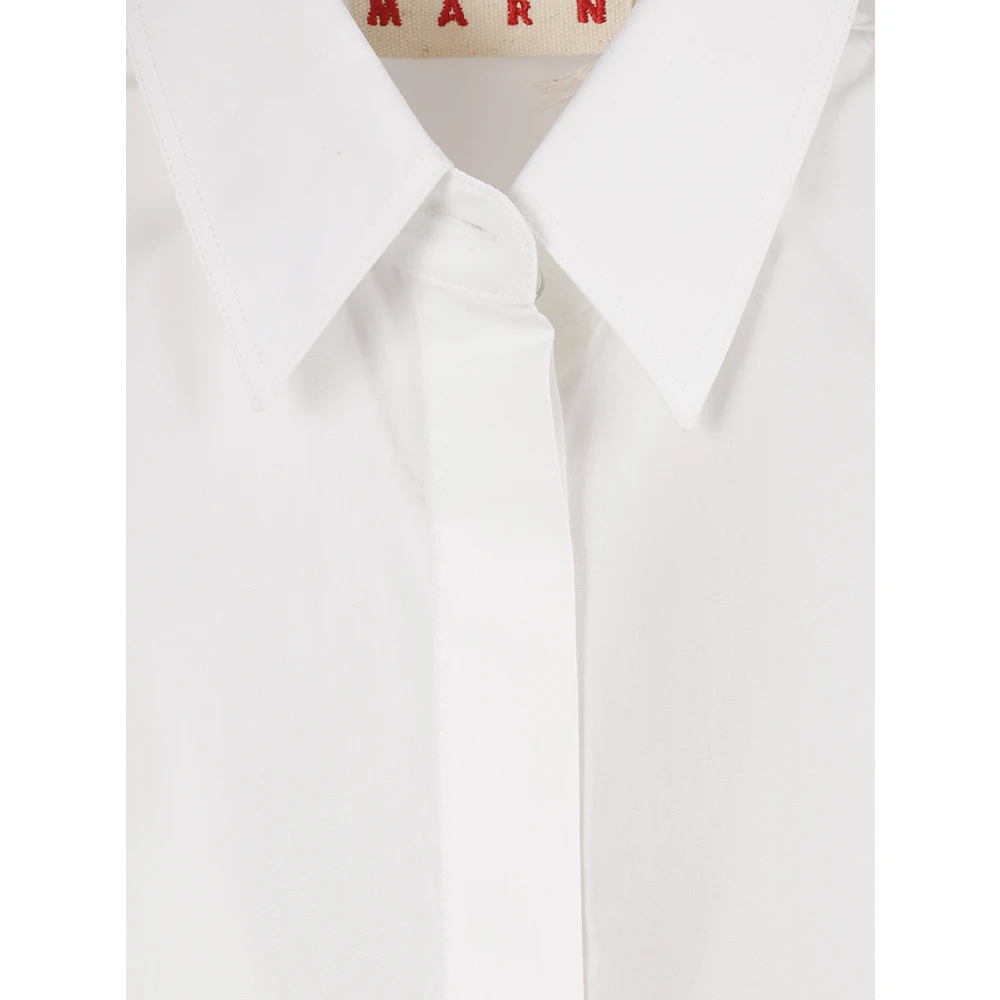 Marni Stijlvolle Overhemden Collectie White Dames