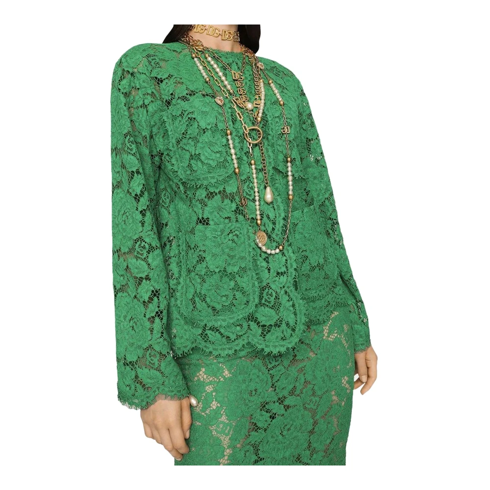 Dolce & Gabbana Blazers in kant Green Dames