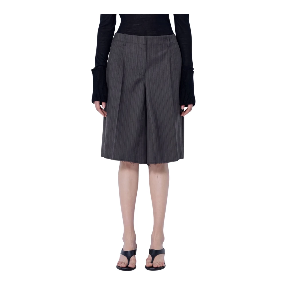 Our Legacy Women's Grey Jumbo Shorts - Woman Shorts Fr - 38 - Image 2