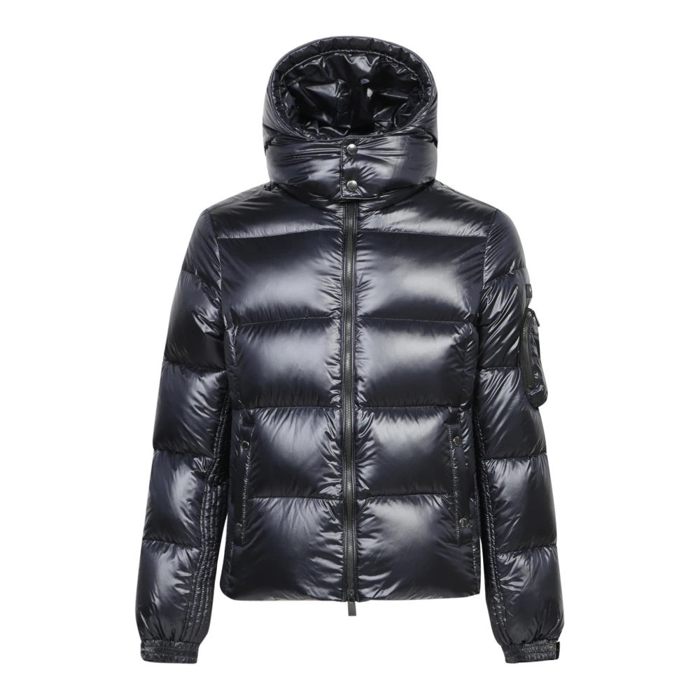 Tatras Gewatteerde jas met capuchon. Moderne elegantie Blue Heren