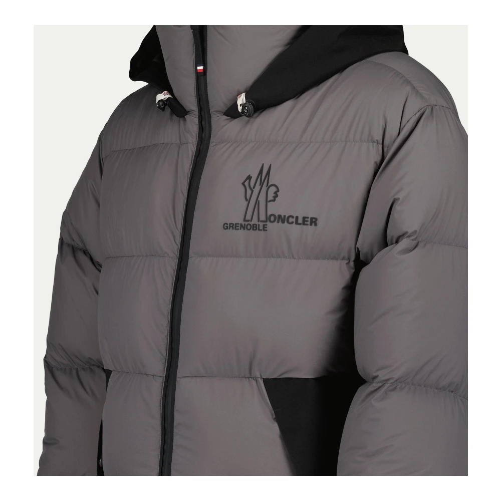 Moncler Grijze Marcassin Donsjas Gray Heren