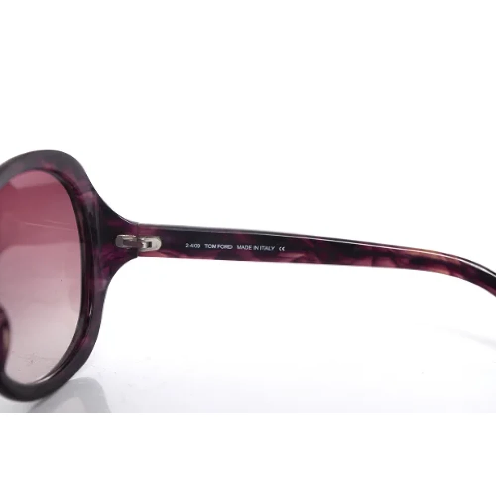 Tom Ford Pre-owned Plastic sunglasses Purple Dames