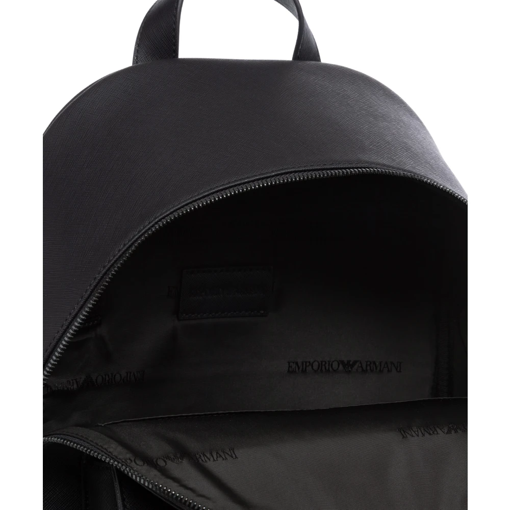 Emporio Armani Stijlvolle Rugzak met Logo Blue Heren