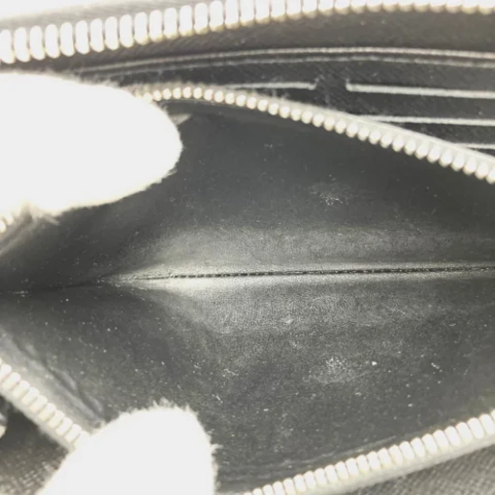 Louis Vuitton Vintage Pre-owned Leather wallets Black Dames