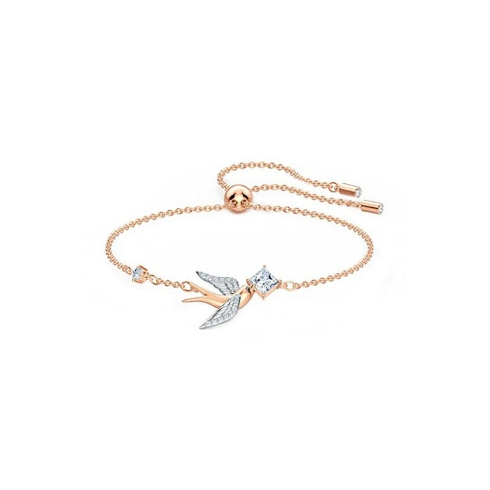 Swarovski Women's Gold Bracelet Hyperbola Rose 5530813
