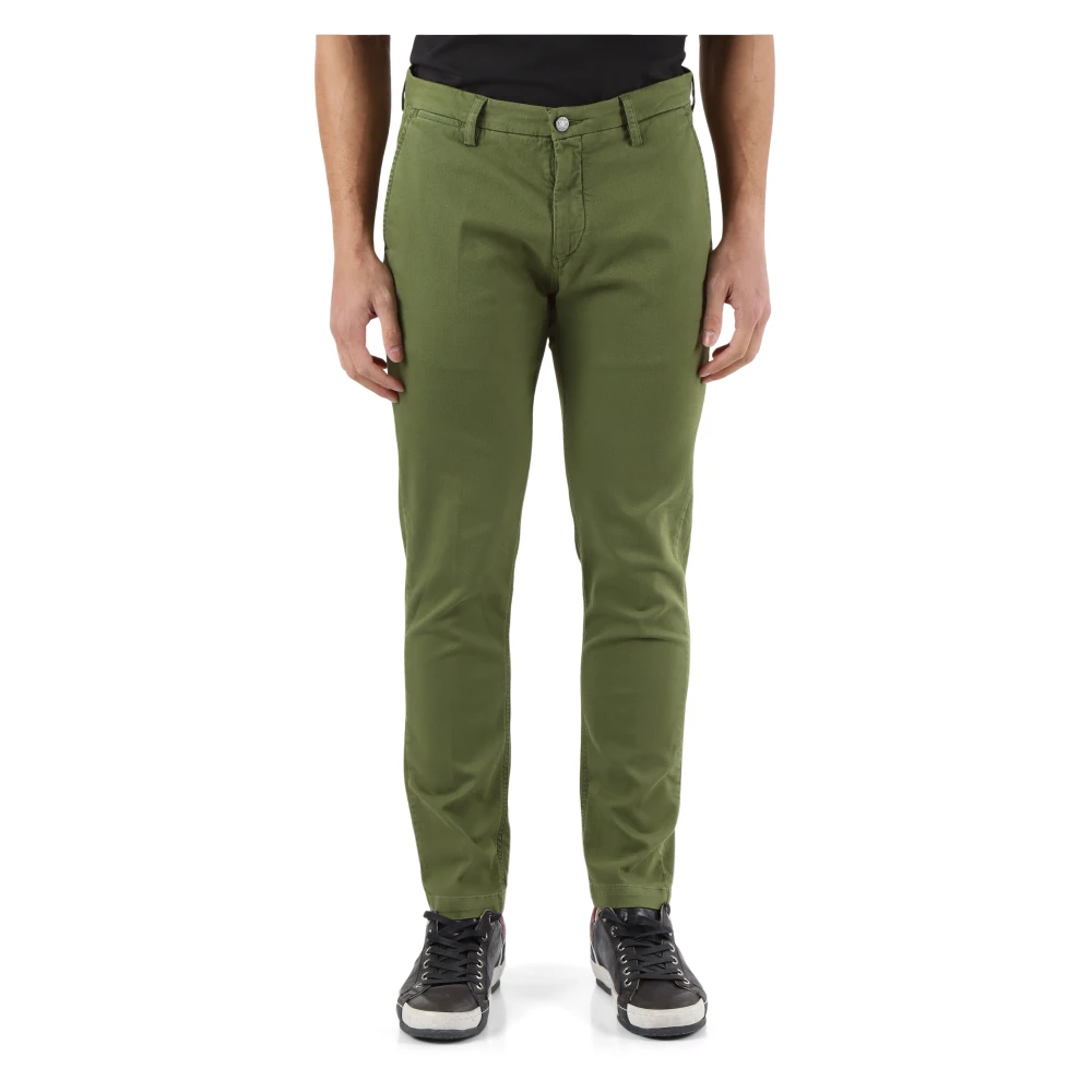 Replay Slim Fit Chino Jeans Ultra Light Green Heren