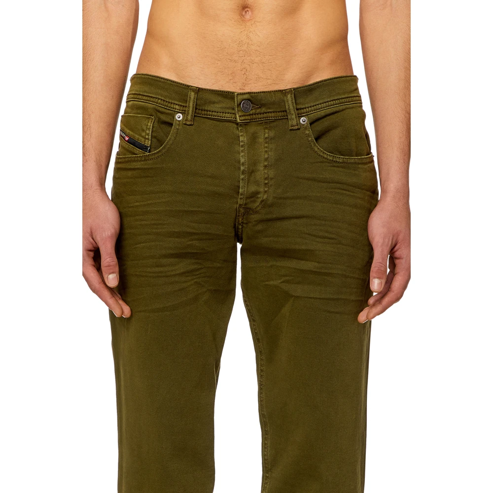 Diesel Tapered Jeans D-Finitive Green Heren