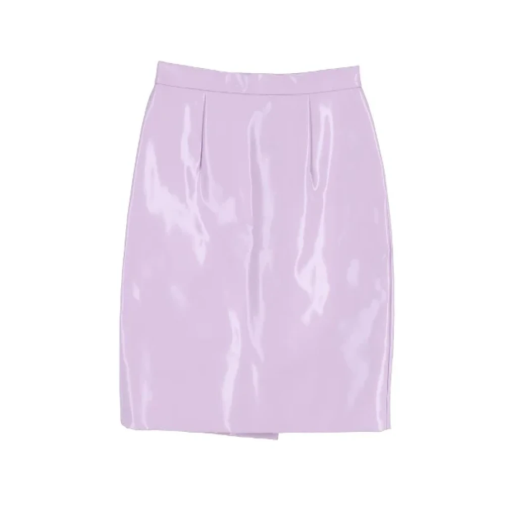Miu Pre-owned Fabric bottoms Purple Dames
