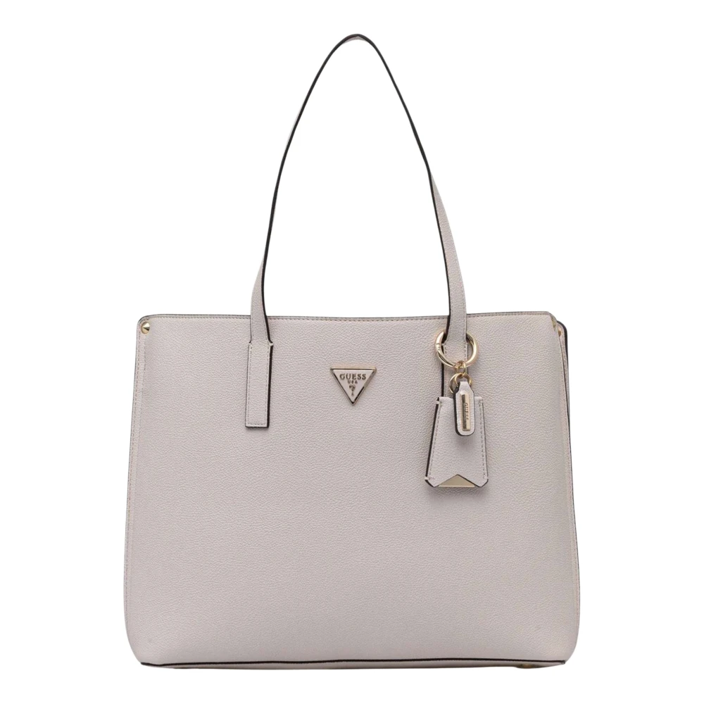 Guess Women's White Shopping Bags, One Size, Shopper