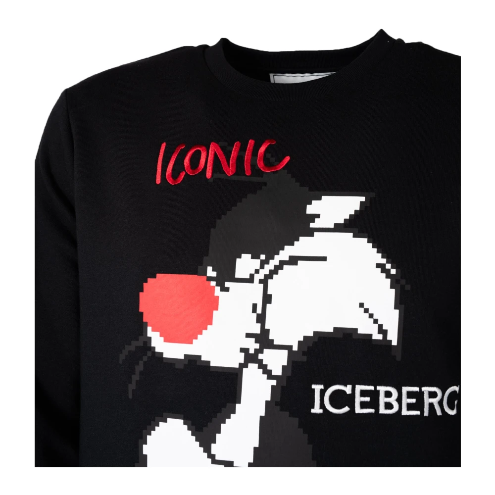 Iceberg Klassieke Ronde Hals Sweater Multicolor Heren