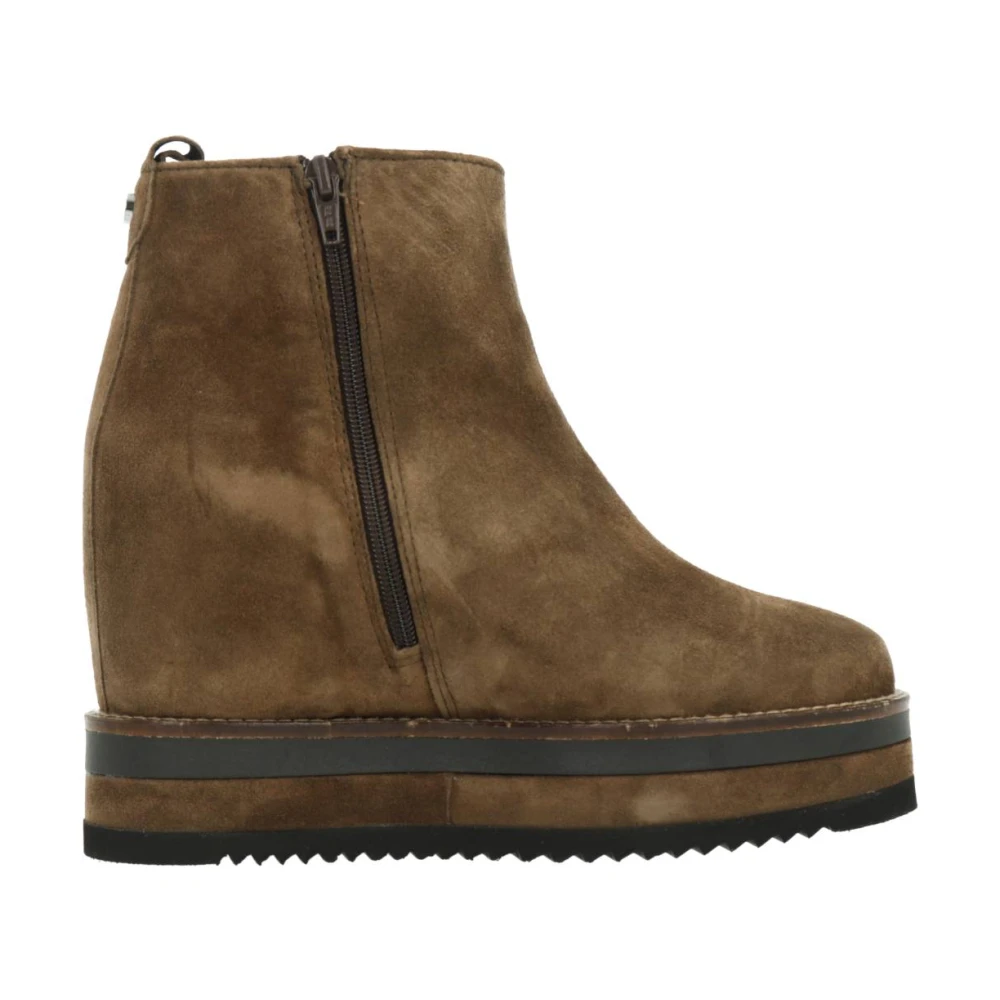 Alpe Ankle Boots Brown Dames