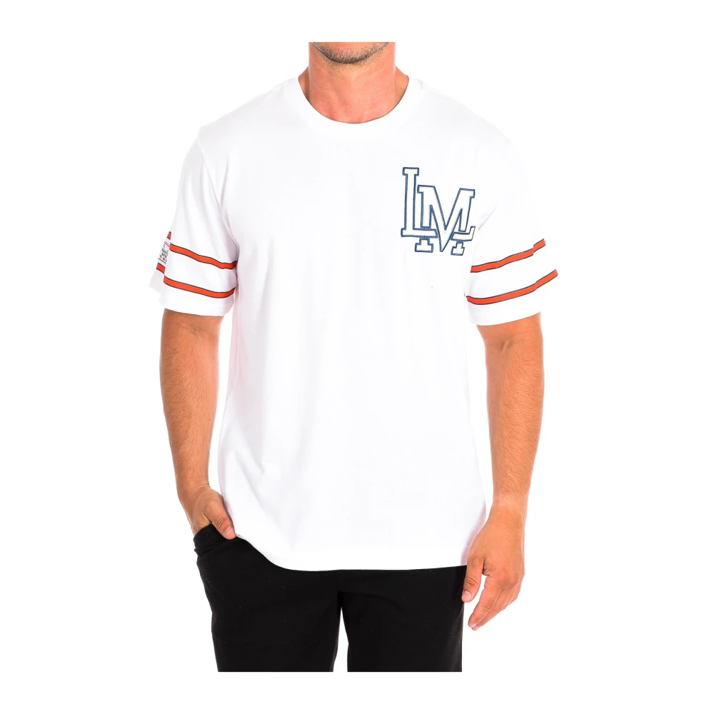 LA MARTINA Korte Mouw T-Shirt White Heren