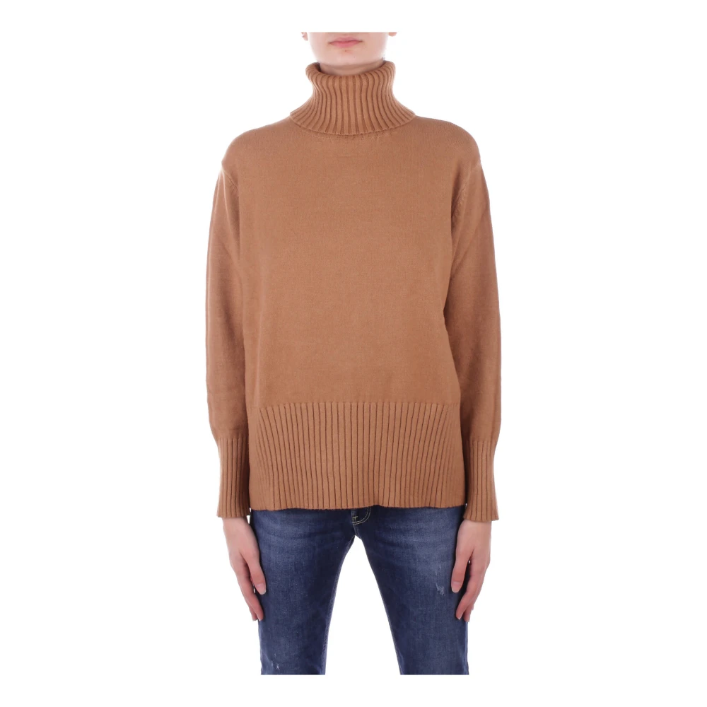 H2O Bruine Trui met Geborduurde Details Brown Dames