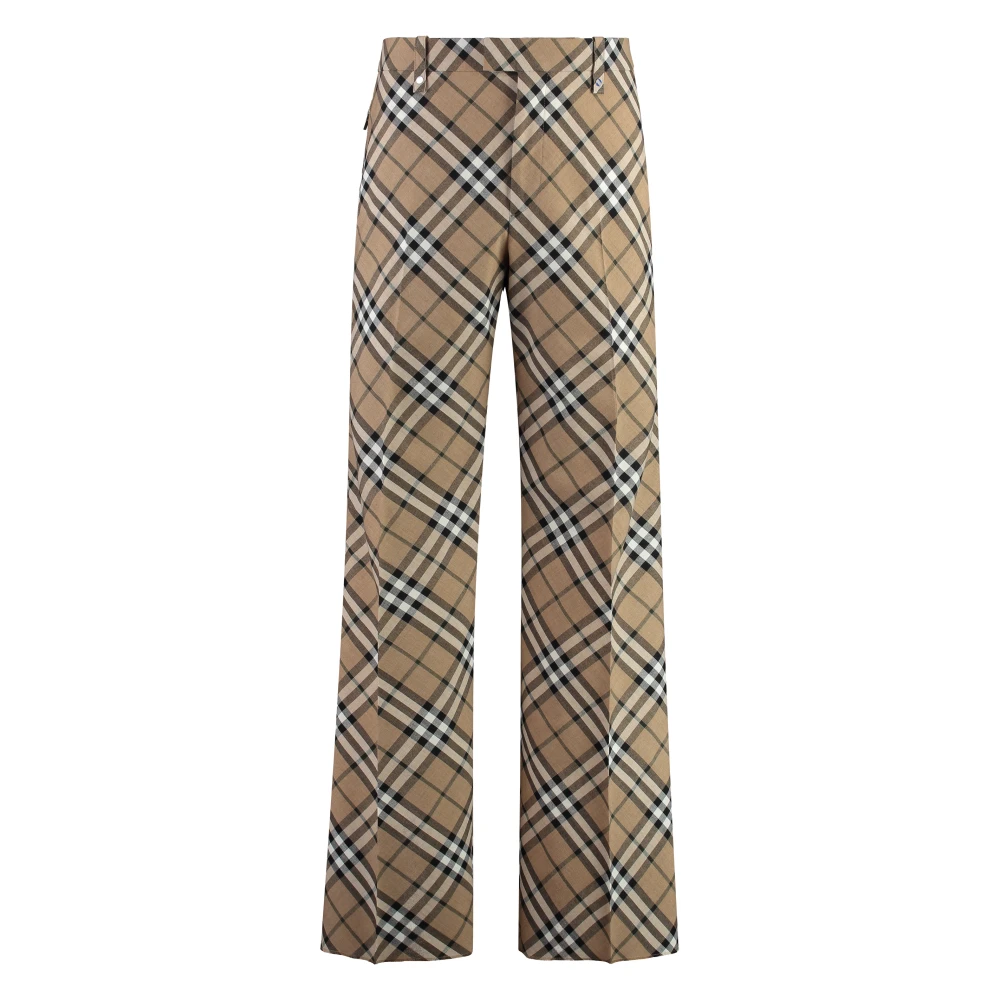 Trousers > Wide Trousers - - Burberry - Modalova