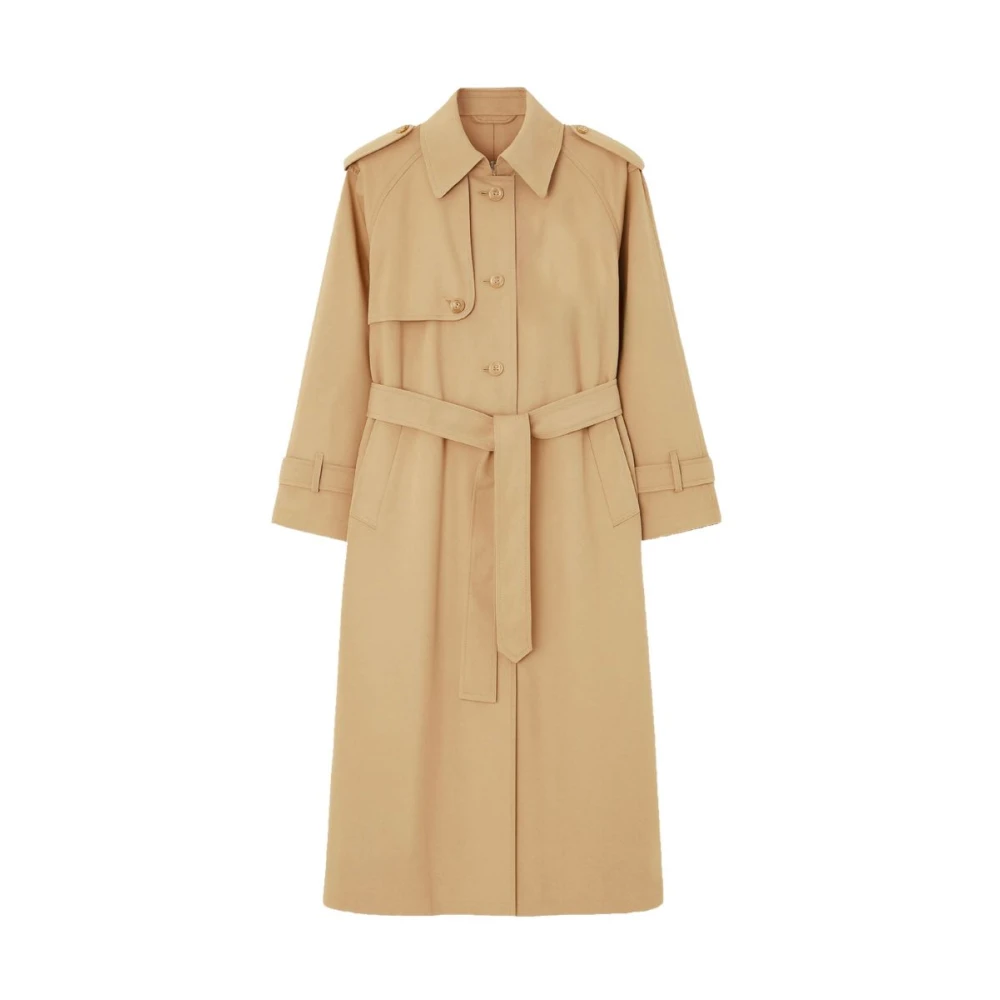 The Frankie Shop Brown Belted Coat - Female - Belted Coats - Xs - Coats
