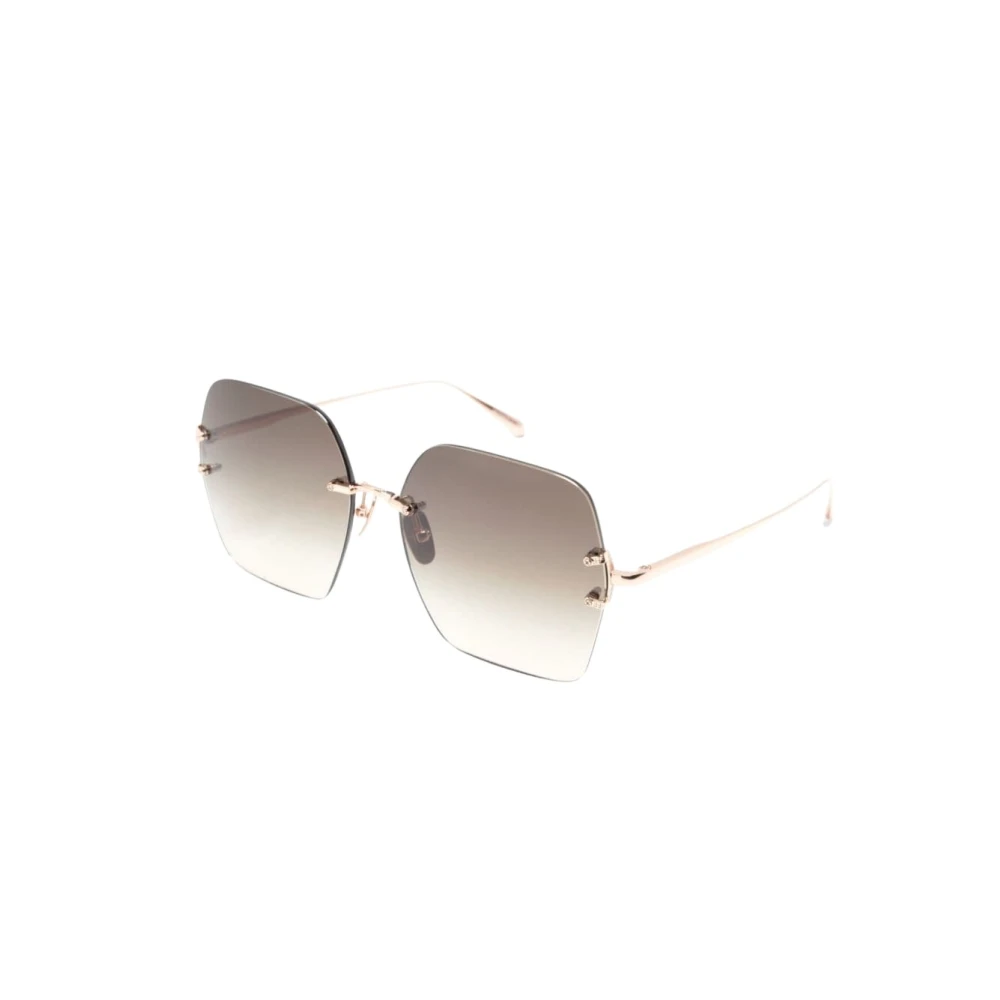 Linda Farrow Yellow Sunglasses, Female, 64 Mm, Carina Sunglasses