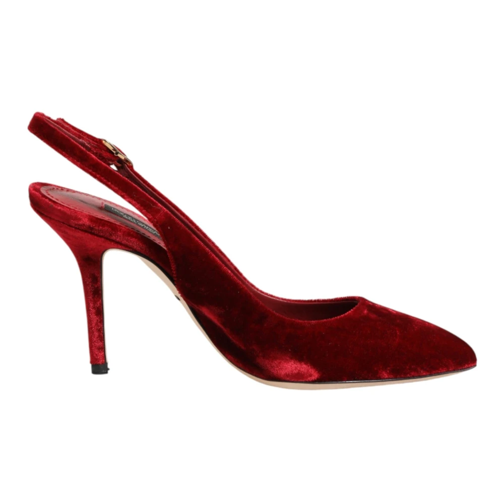 Dolce & Gabbana Women's Red Slingbacks - Pumps - 3 Uk - Shoes